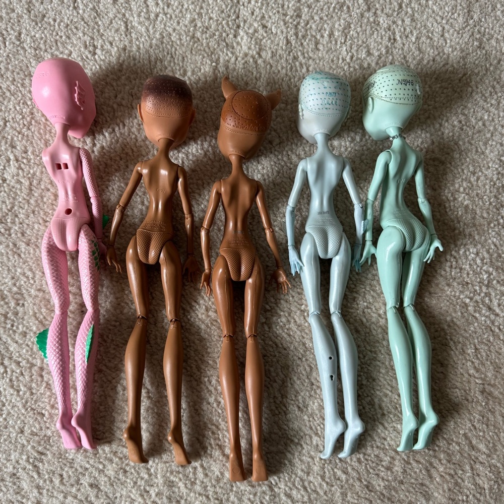 Monster High dolls OOAK prepped
